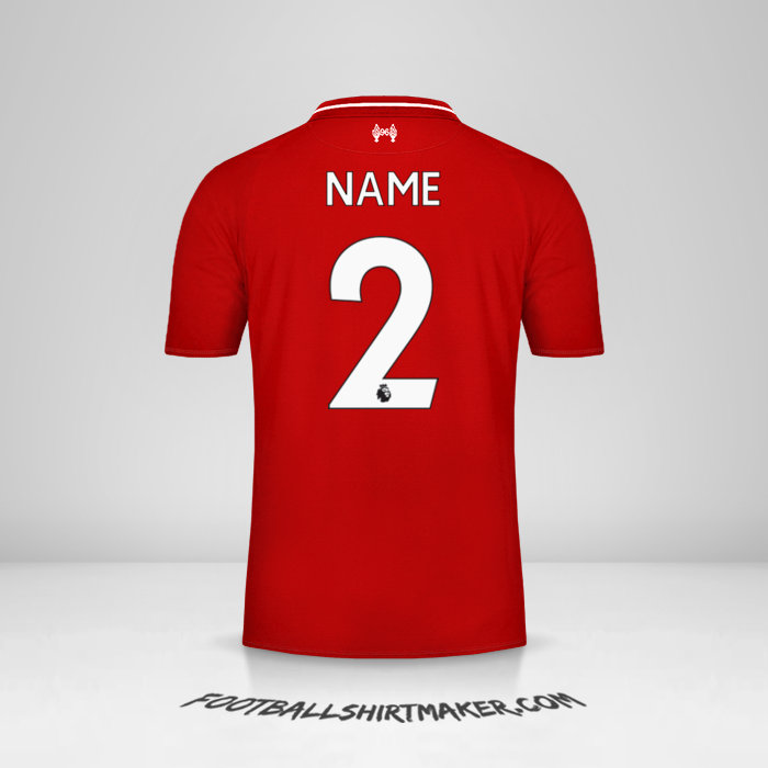 Trikot Liverpool FC 2018/19 -  name - 2