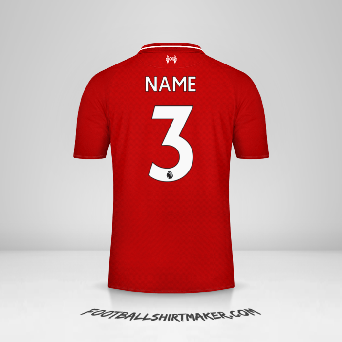 Shirt Liverpool FC 2018/19 -  name - 3