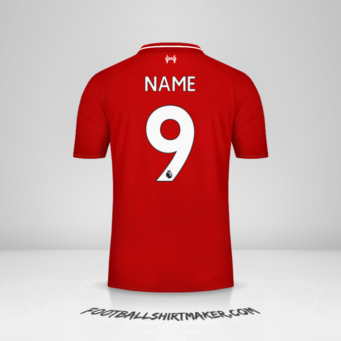 Jersey Liverpool FC 2018/19 -  name - 9