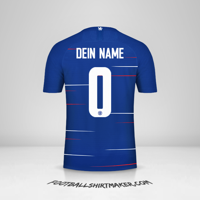 Trikot Chelsea Cup 2018/19 -  dein name - 0