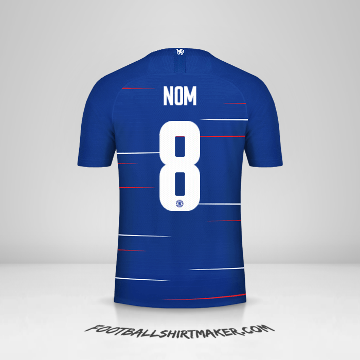 Maillot Chelsea Cup 2018/19 -  nom - 8