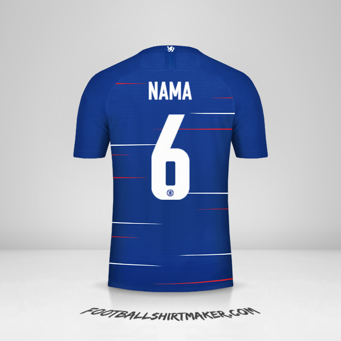 Jersey Chelsea Cup 2018/19 -  nama - 6
