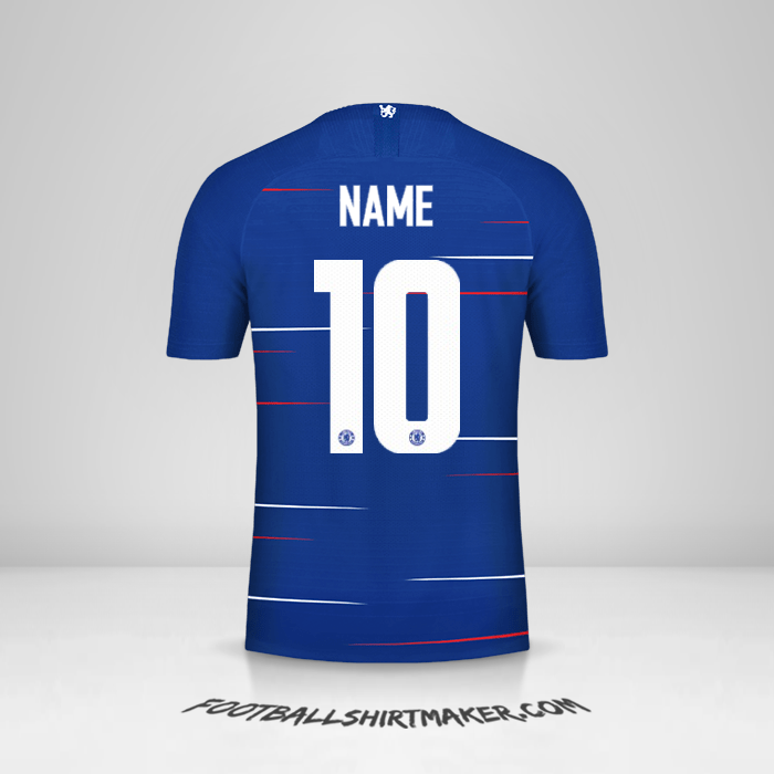 Shirt Chelsea Cup 2018/19 -  name - 10