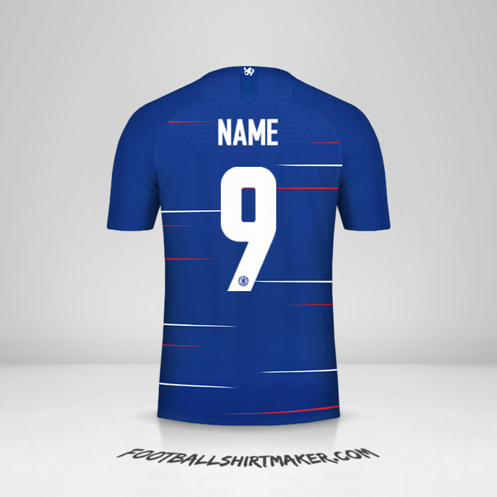 Shirt Chelsea Cup 2018/19 -  name - 9