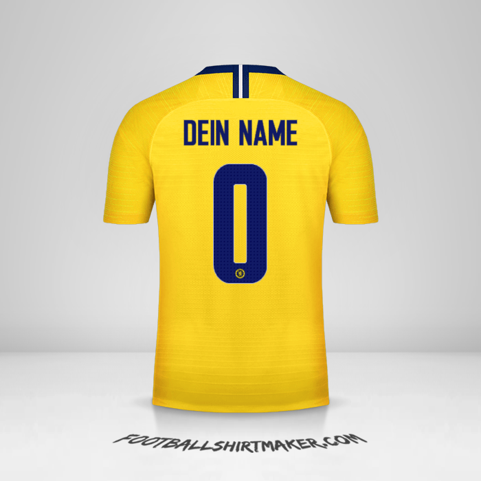 Trikot Chelsea Cup 2018/19 II -  dein name - 0