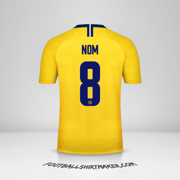 Maillot Chelsea Cup 2018/19 Extérieur -  nom - 8