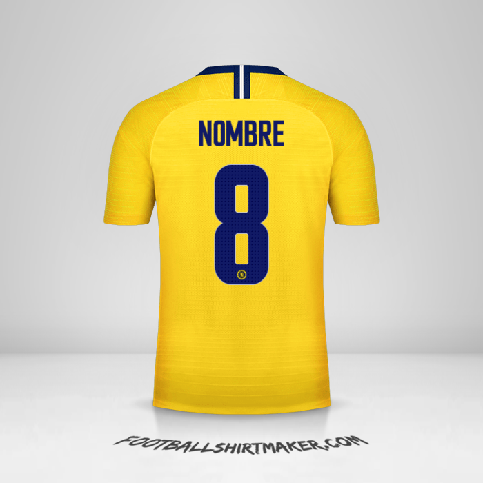 Camiseta Chelsea Cup 2018/19 Visita -  nombre - 8