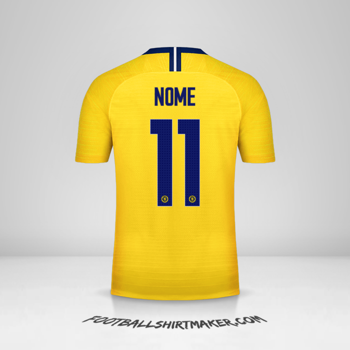 Camisa Chelsea Cup 2018/19 Alternativa -  nome - 11