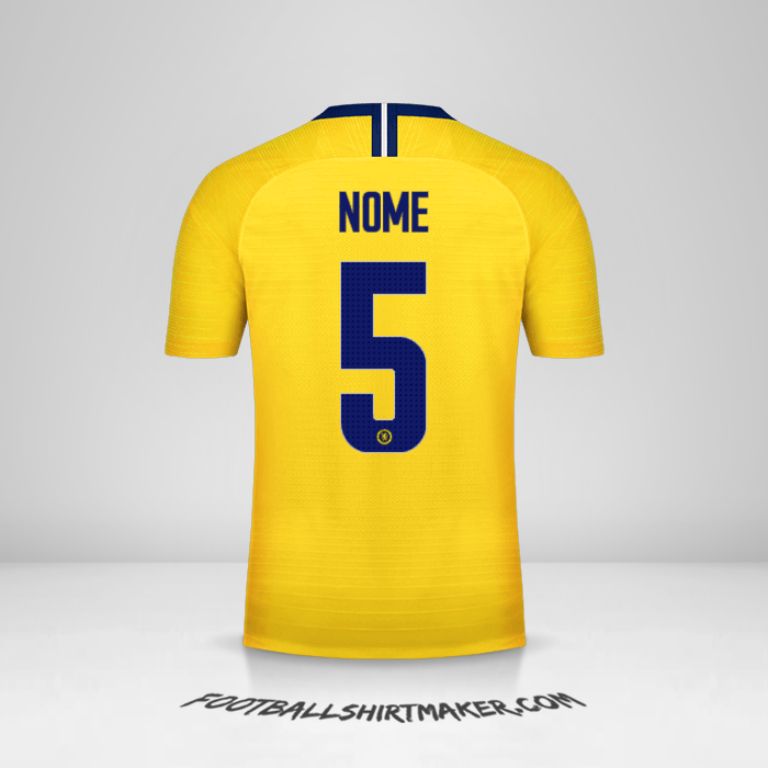 Camisa Chelsea Cup 2018/19 Alternativa -  nome - 5