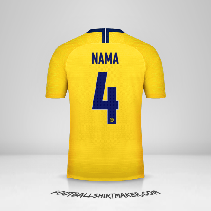 Jersey Chelsea Cup 2018/19 Alternatif -  nama - 4