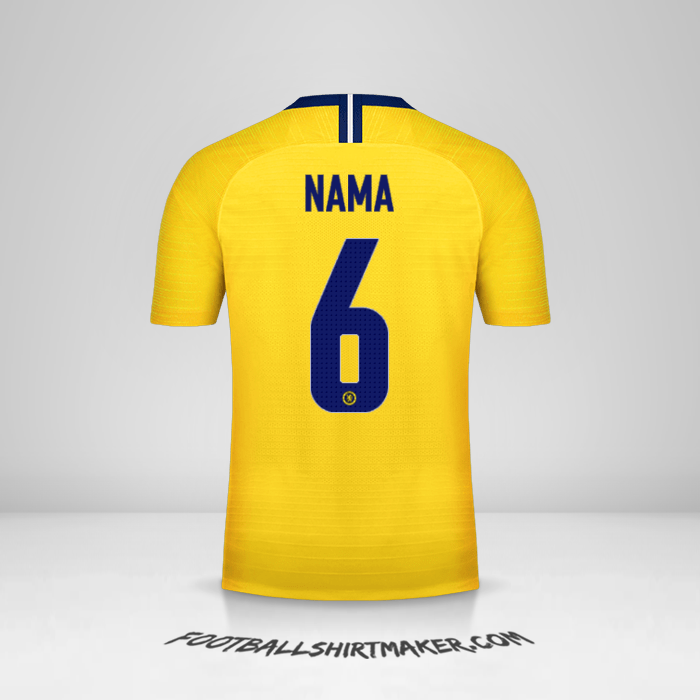 Jersey Chelsea Cup 2018/19 Alternatif -  nama - 6