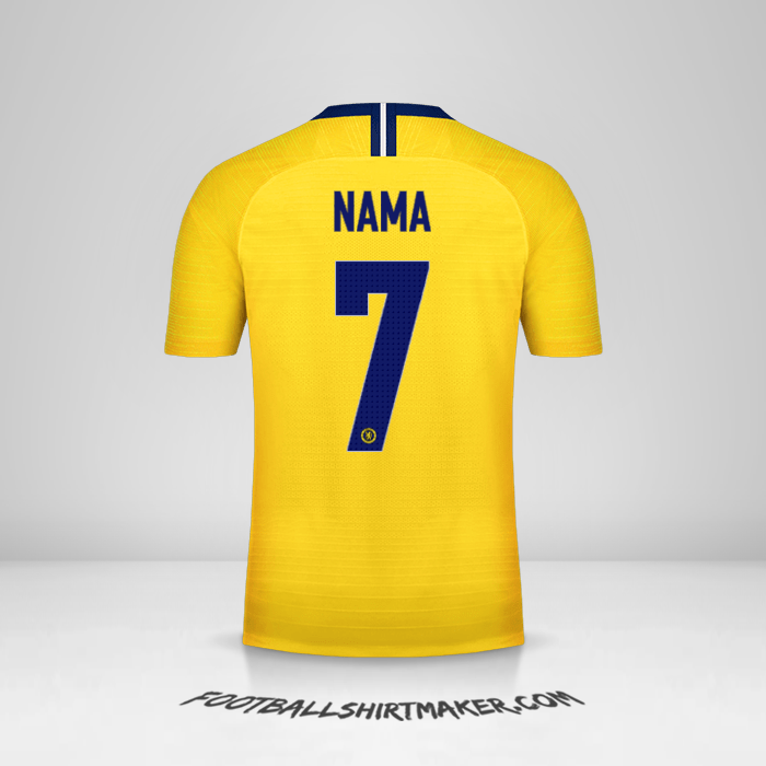 Jersey Chelsea Cup 2018/19 Alternatif -  nama - 7