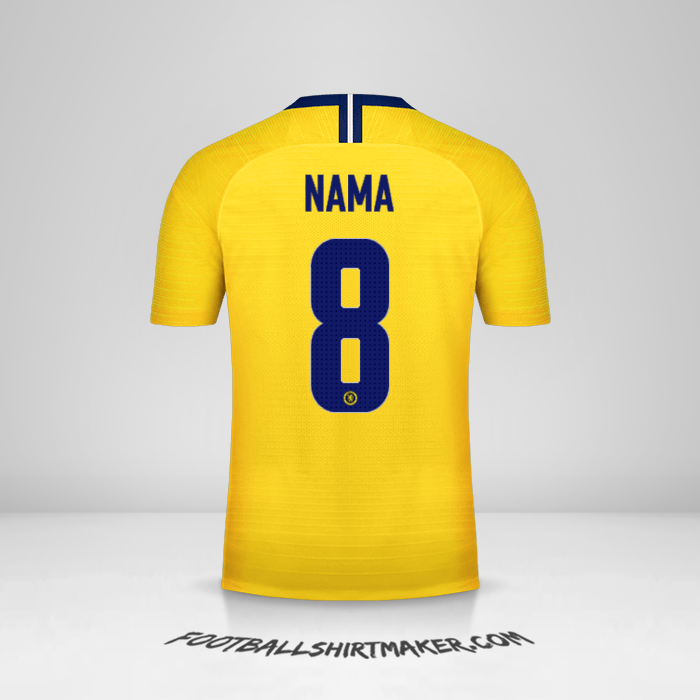 Jersey Chelsea Cup 2018/19 Alternatif -  nama - 8