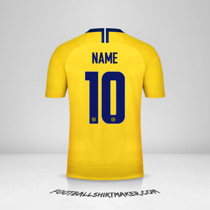 Trikot Chelsea Cup 2018/19 Auswärts -  name - 10