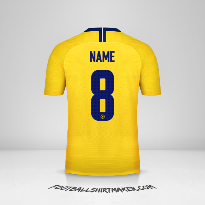 Jersey Chelsea Cup 2018/19 Away -  name - 8
