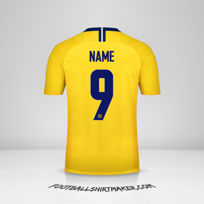 Trikot Chelsea Cup 2018/19 Auswärts -  name - 9