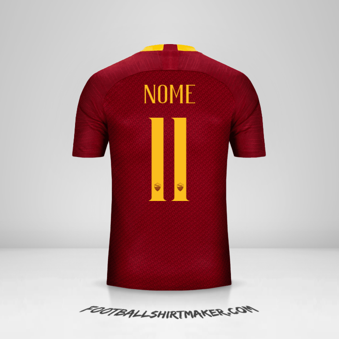 Maglia AS Roma 2018/19 -  nome - 11