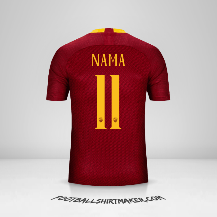 Jersey AS Roma 2018/19 -  nama - 11
