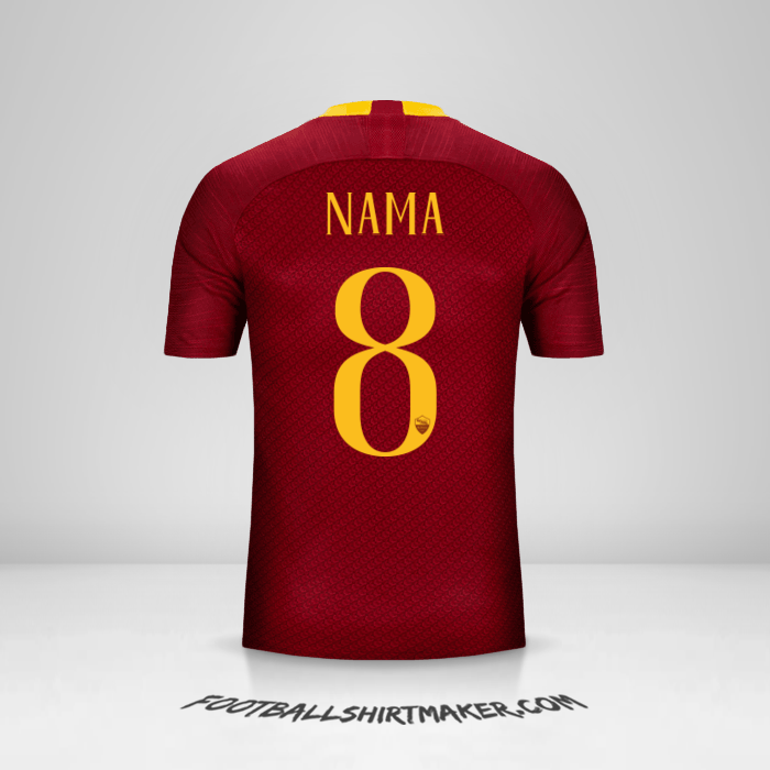 Jersey AS Roma 2018/19 -  nama - 8