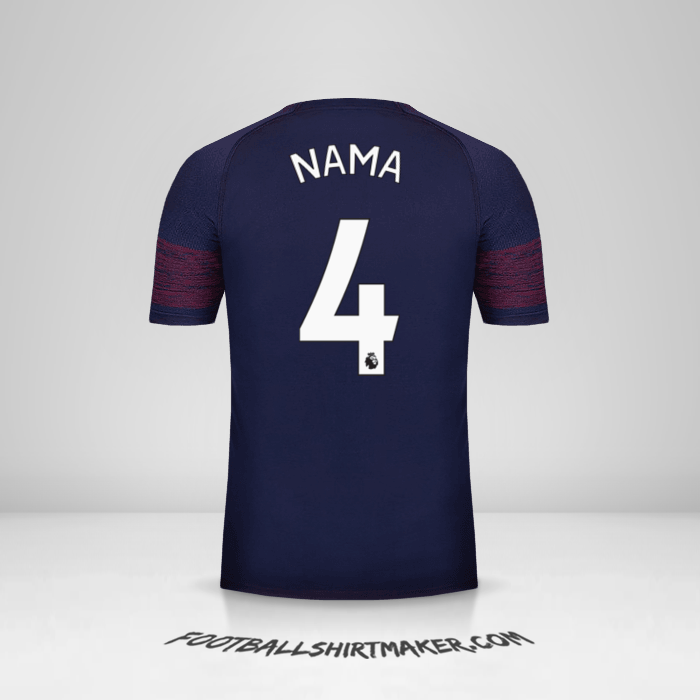 Jersey Arsenal 2018/19 Alternatif -  nama - 4