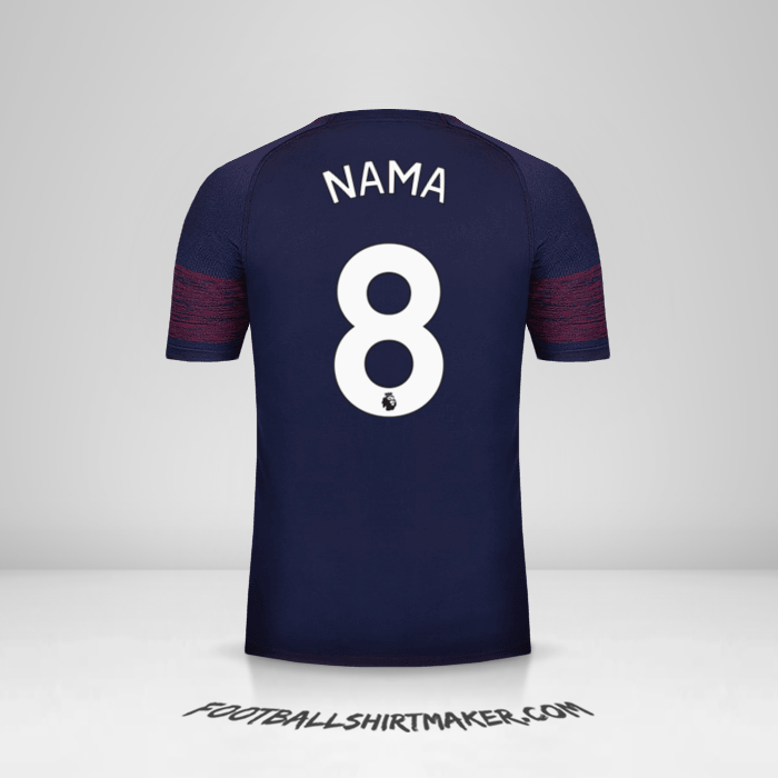 Jersey Arsenal 2018/19 Alternatif -  nama - 8