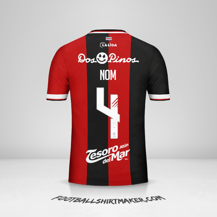 Maillot Liga Deportiva Alajuelense 2018 -  nom - 4