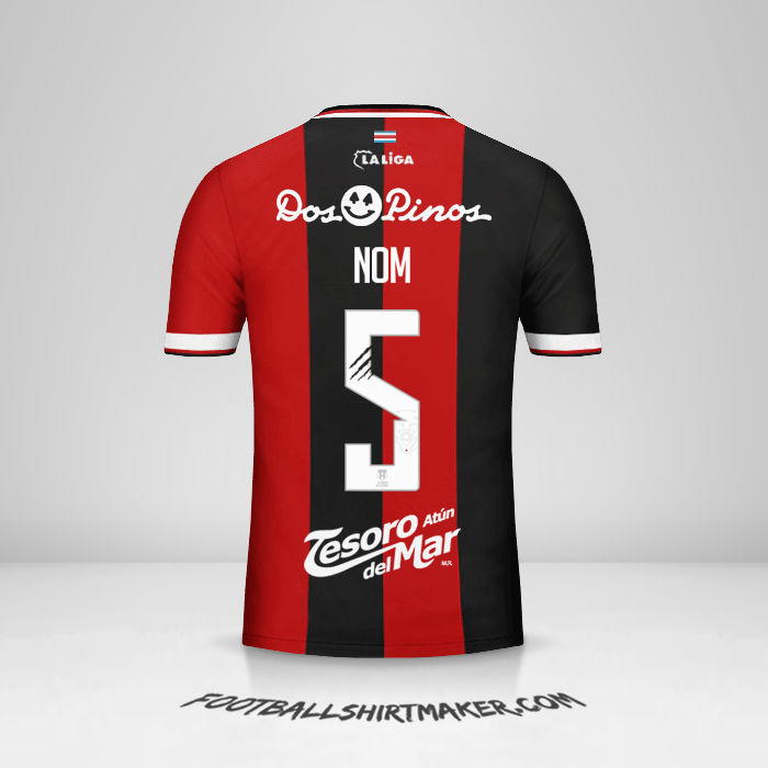 Maillot Liga Deportiva Alajuelense 2018 -  nom - 5