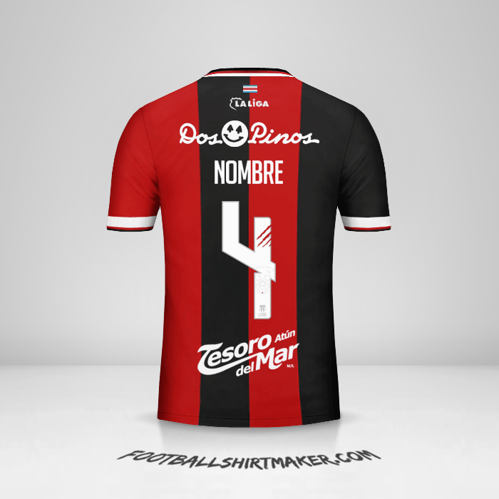 Jersey Liga Deportiva Alajuelense 2018 -  nombre - 4