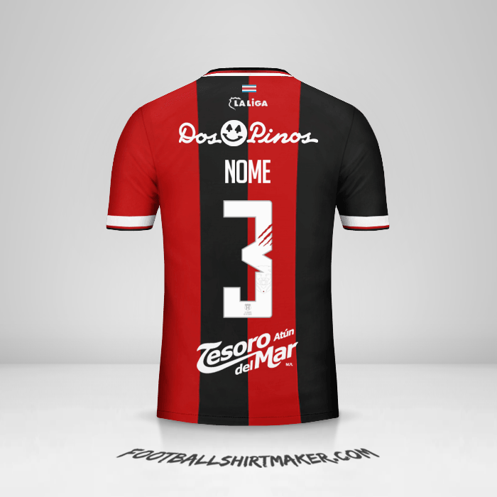 Camisola Liga Deportiva Alajuelense 2018 -  nome - 3
