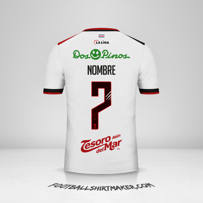 Camiseta Liga Deportiva Alajuelense 2018 Visita -  nombre - 7