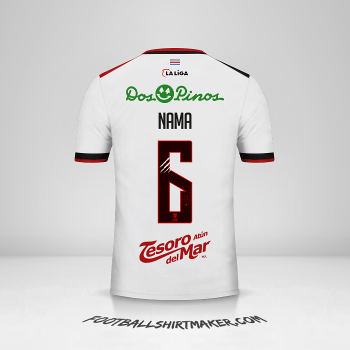 Jersey Liga Deportiva Alajuelense 2018 Alternatif -  nama - 6