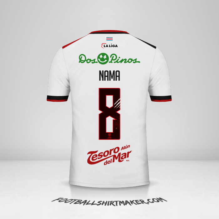 Jersey Liga Deportiva Alajuelense 2018 Alternatif -  nama - 8