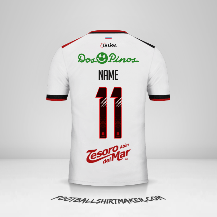 Jersey Liga Deportiva Alajuelense 2018 Away -  name - 11