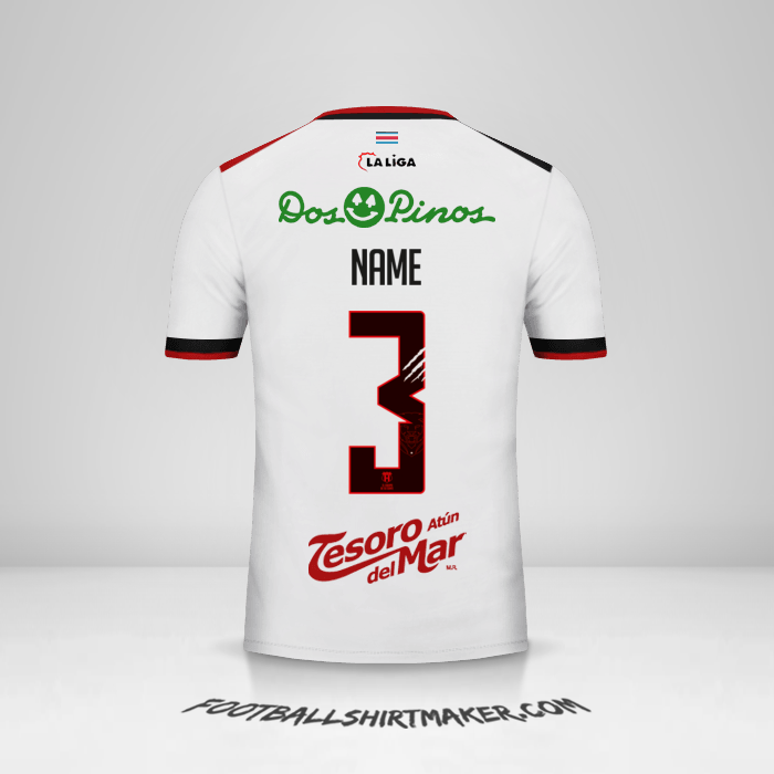 Trikot Liga Deportiva Alajuelense 2018 Auswärts -  name - 3