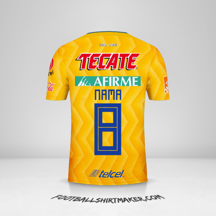 Jersey Tigres UANL 2018/19 -  nama - 8