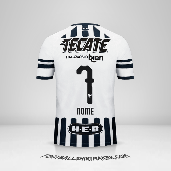 Maglia Monterrey 2018/19 -  nome - 7
