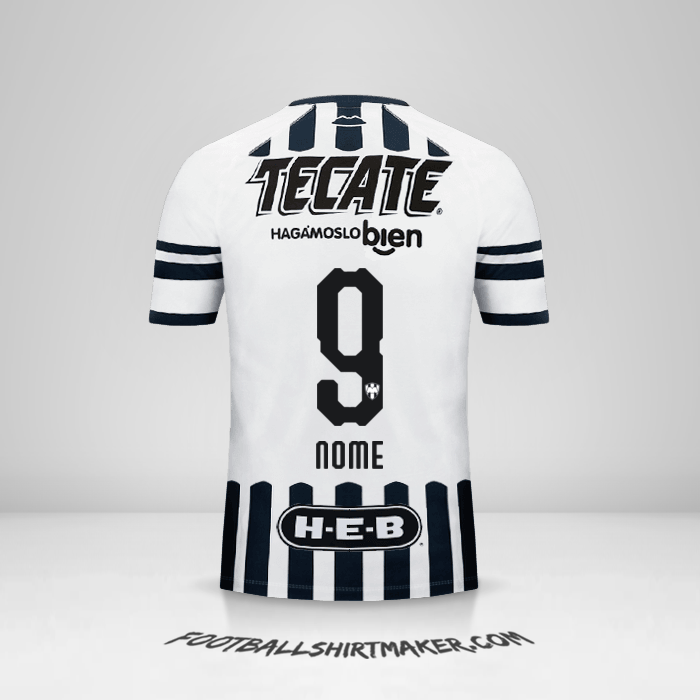 Maglia Monterrey 2018/19 -  nome - 9