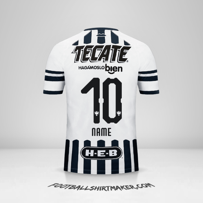 Trikot Monterrey 2018/19 -  name - 10