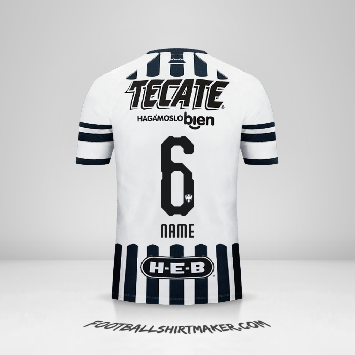 Trikot Monterrey 2018/19 -  name - 6