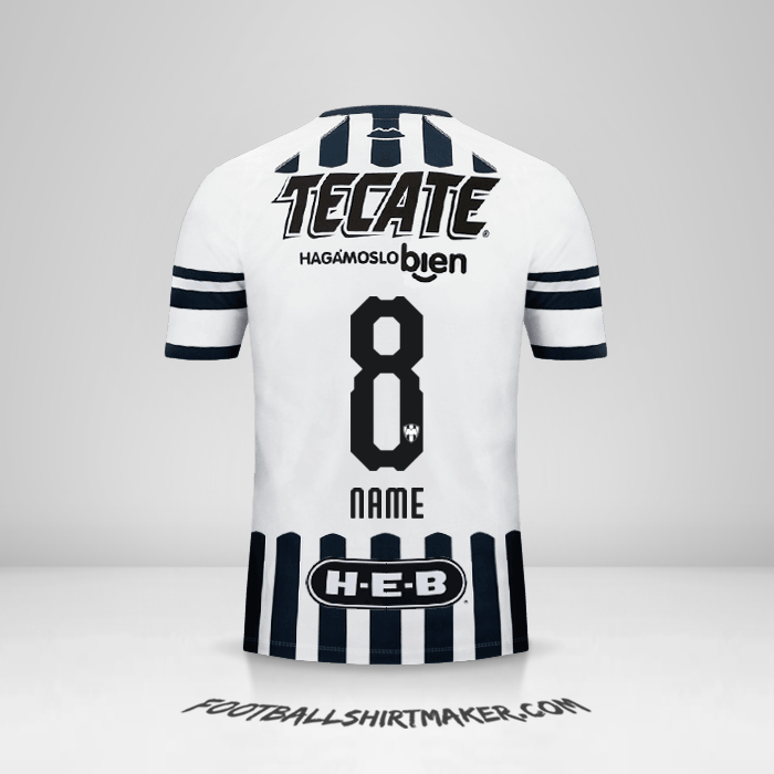 Shirt Monterrey 2018/19 -  name - 8
