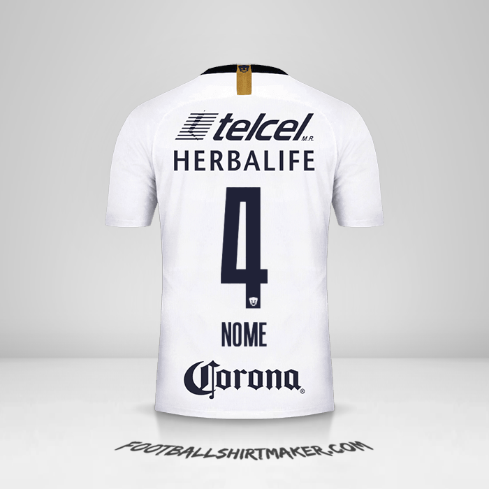 Camisa Pumas UNAM 2018/19 -  nome - 4