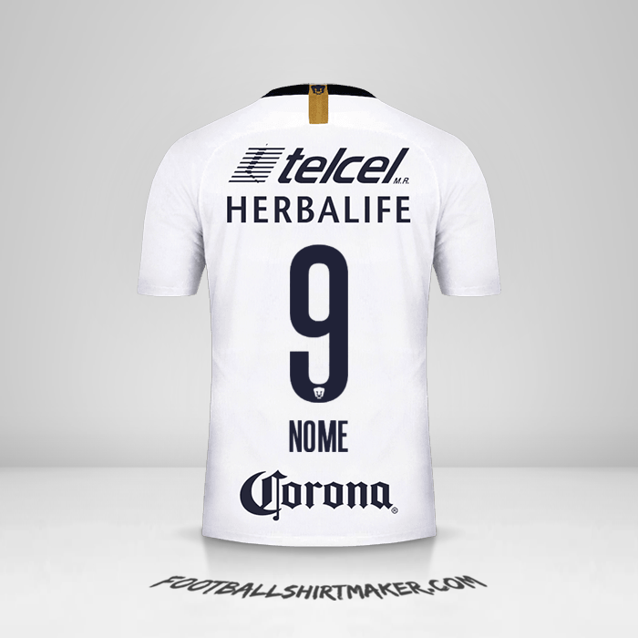 Camisa Pumas UNAM 2018/19 -  nome - 9
