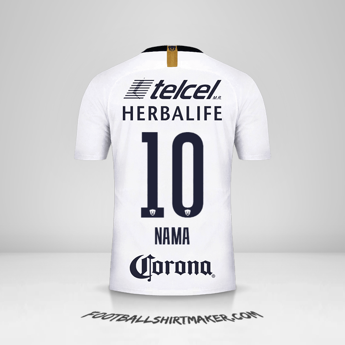 Jersey Pumas UNAM 2018/19 -  nama - 10