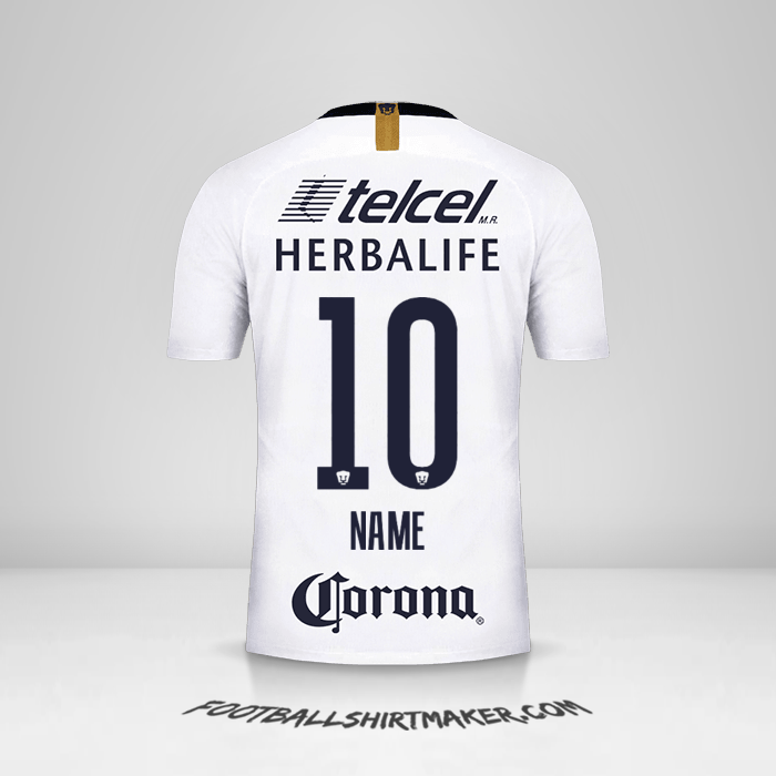 Trikot Pumas UNAM 2018/19 -  name - 10
