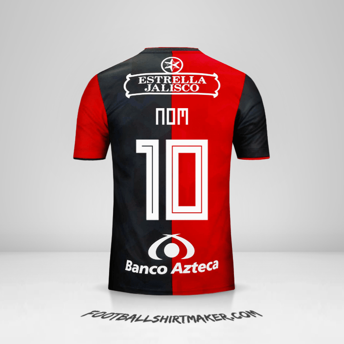 Maillot Atlas 2018/19 -  nom - 10