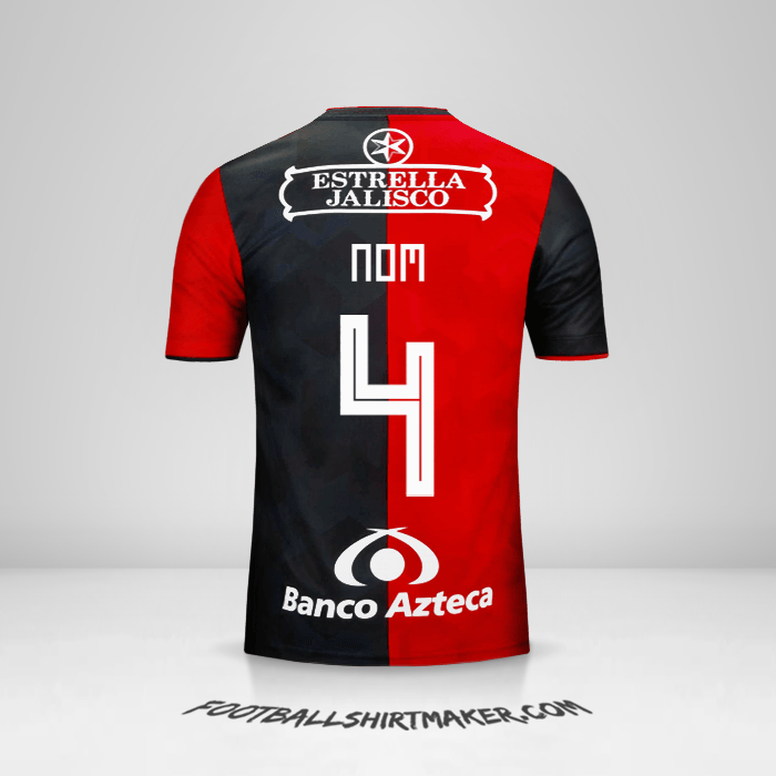 Maillot Atlas 2018/19 -  nom - 4