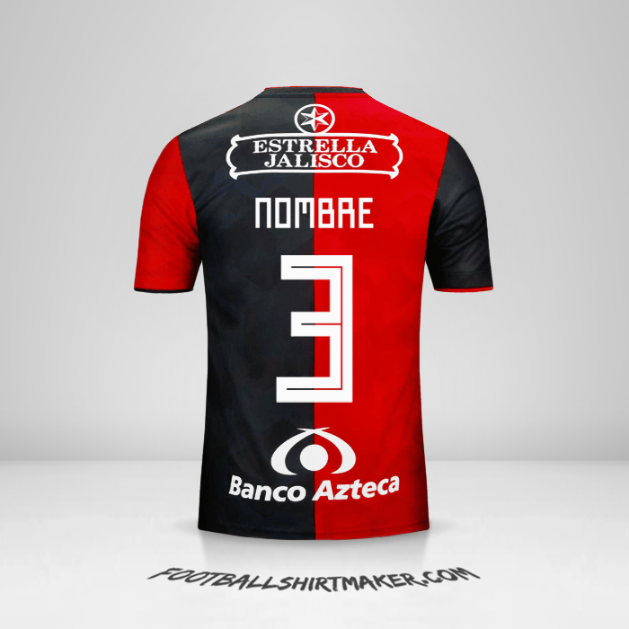 Jersey Atlas 2018/19 -  nombre - 3