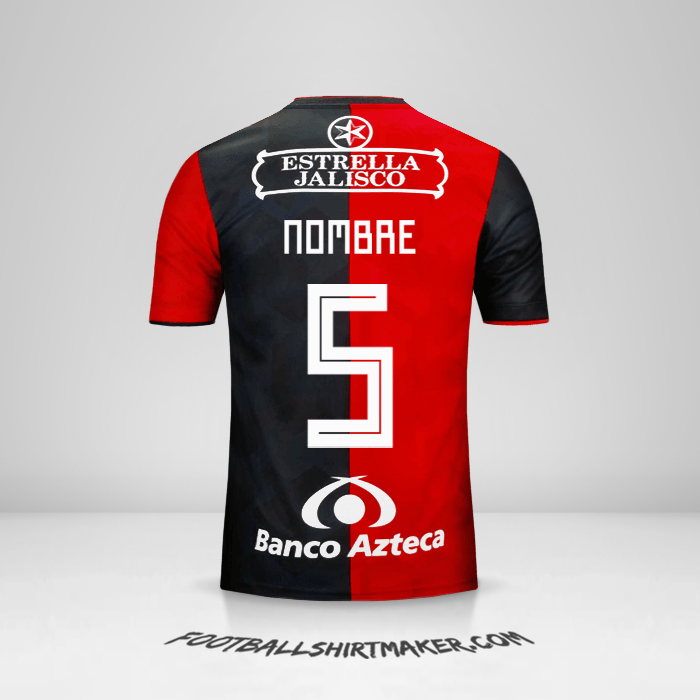 Jersey Atlas 2018/19 -  nombre - 5