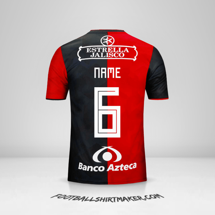 Shirt Atlas 2018/19 -  name - 6