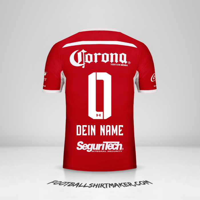 Trikot Toluca FC 2018/19 -  dein name - 0